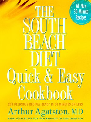 cover image of The South Beach Diet Quick and Easy Cookbook